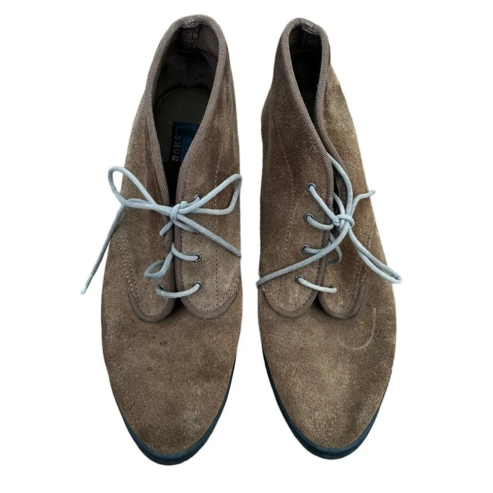 Vintage Suede Leather Keds 8.5